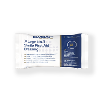 BLUE DOT XL WRAPPED DRESSING NO.3