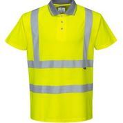 S478 Yellow Hi-vis Polo Shirt