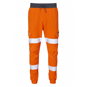 HAWKRIDGE ORANGE ECOVIZ JOG TROUSER L