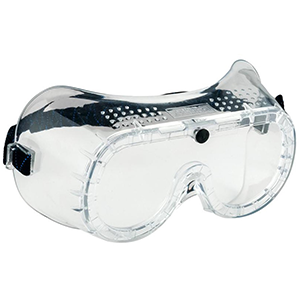 PW20 - CLEAR DIRECT VENT GOGGLES