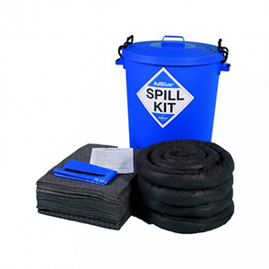 ABK100 - ADBULE 100L SPILL KIT, BLUE BIN