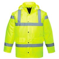 S460 YELLOW HI VIS TRAFFIC JACKET XS