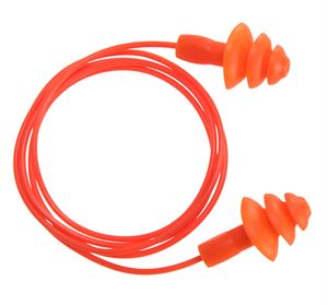 EP04 TPE REUSABLE EAR PLUGS (50)