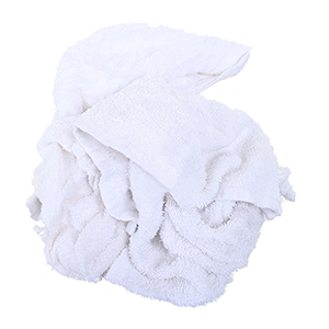 RWT WHITE TOWELING RAGS