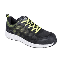 FT15 - Steelite Tove Trainer S1P Black/Green Size 3 / 36