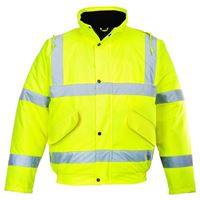 Hi-Vis Bomber Jacket Yellow X Small