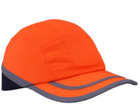 HPBCHV HI VIS TWO TONE BUMP CAP ORANGE