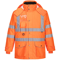 RT27 Hi-vis 7-in-1 Orange Jacket